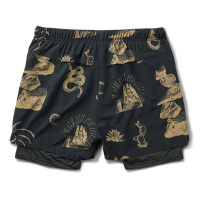 Roark Men's Bommer 3.5" Short - BlackToe Running#colour_onyx