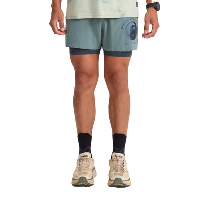 Roark Men's Bommer 3.5" Short - BlackToe Running#colour_slate-green