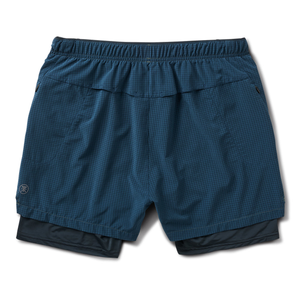 Roark Men's Bommer 3.5" Short - BlackToe Running#colour_slate-green