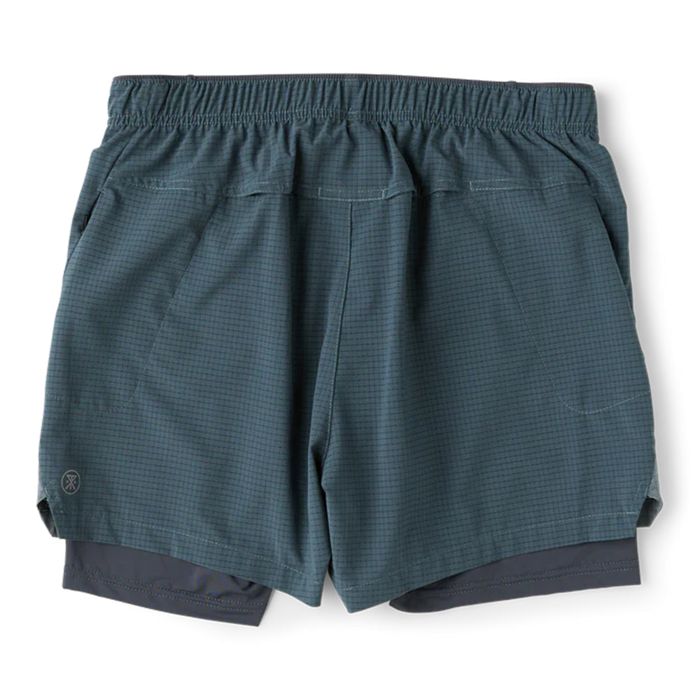 Roark Men's Bommer Short 3.5in Men's Bottoms - BlackToe Running