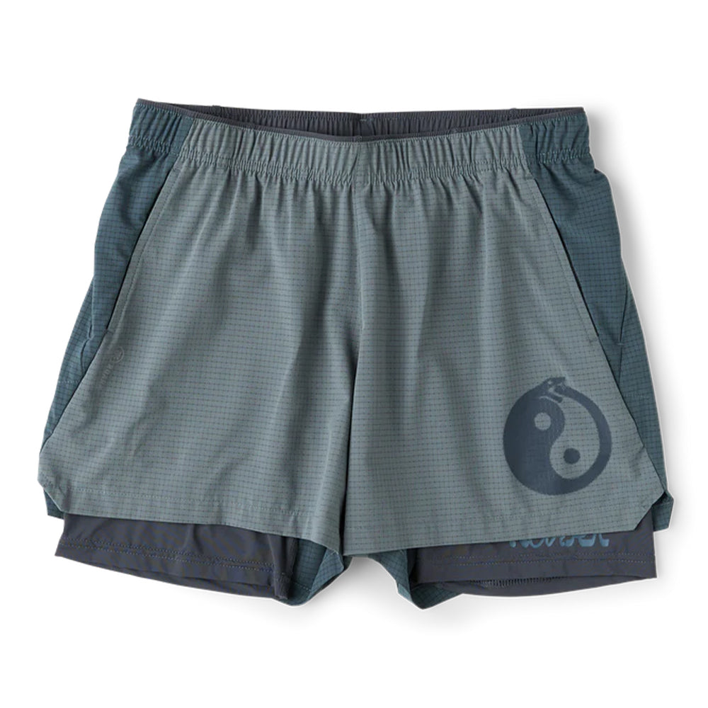 Roark Men's Bommer Short 3.5in Men's Bottoms - BlackToe Running