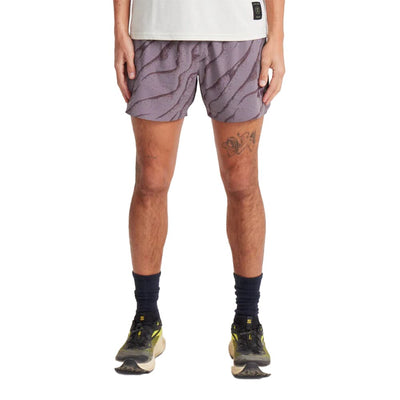 Roark Men's Alta 5" Short - BlackToe Running#colour_purple-ash