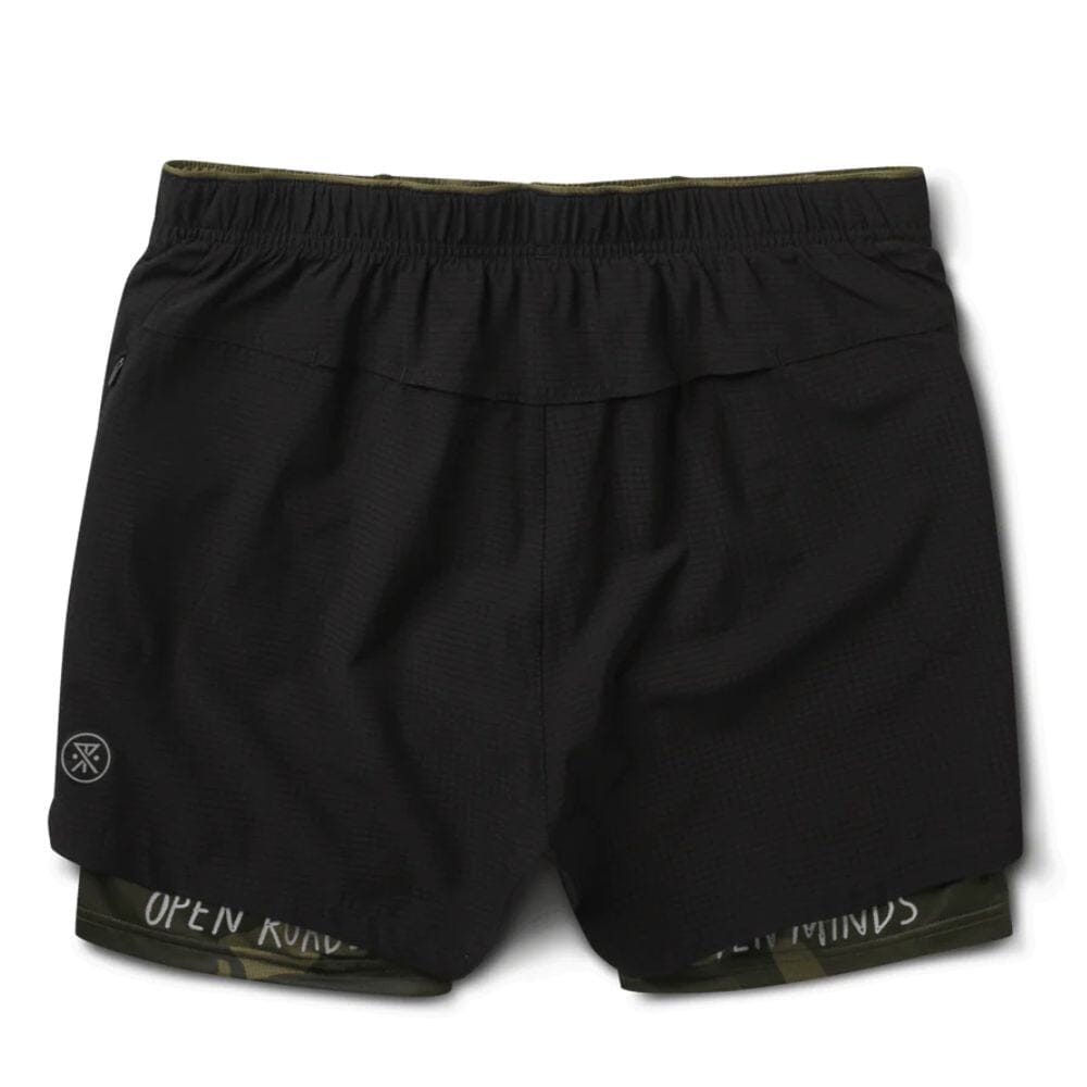 Roark Men's Bommer Short 3.5in Men's Bottoms - BlackToe Running