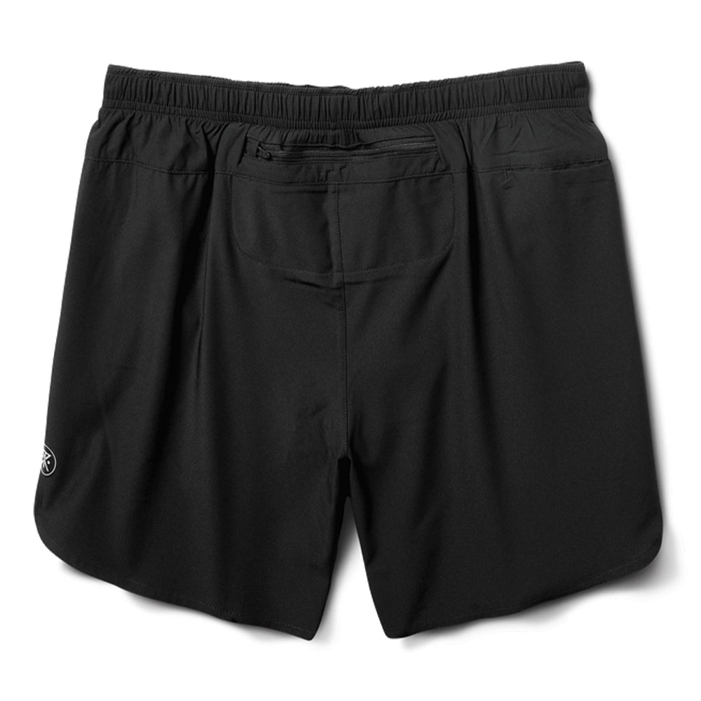 Roark Men's Baja 5" Short - BlackToe Running#colour_black2