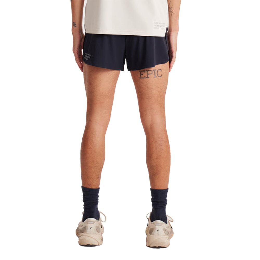 Roark Men's Alta Elite 3.5" Shorts - BlackToe Running