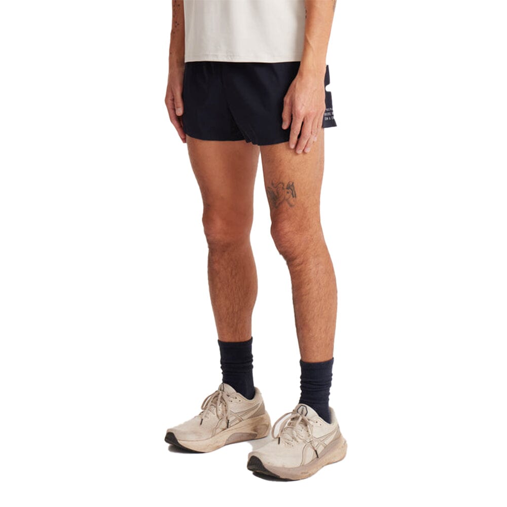 Roark Men's Alta Elite 3.5" Shorts - BlackToe Running