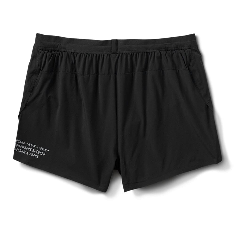 Roark Men's Alta Elite 3.5" Shorts - BlackToe Running