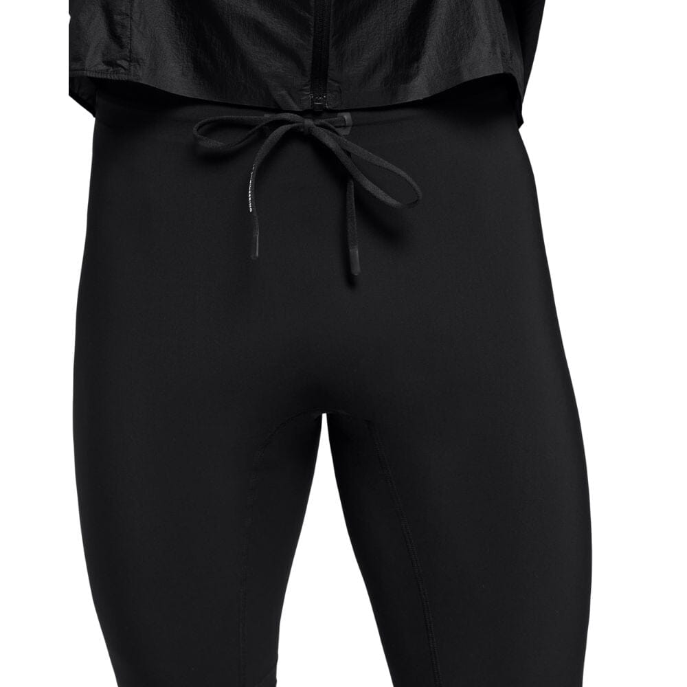 On Running Men's Race Tights Half - BlackToe Running#colour_black