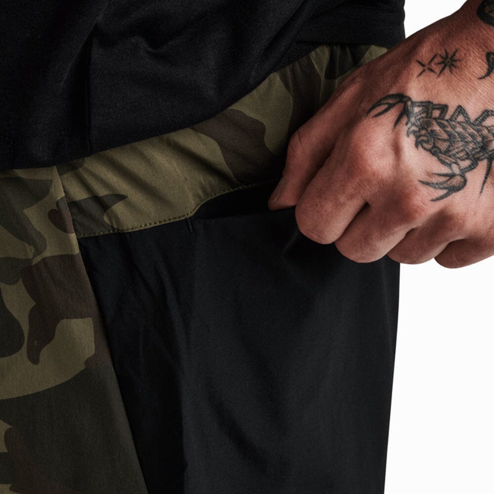 Roark Alta Men's Shorts - BlackToe Running#colour_camo