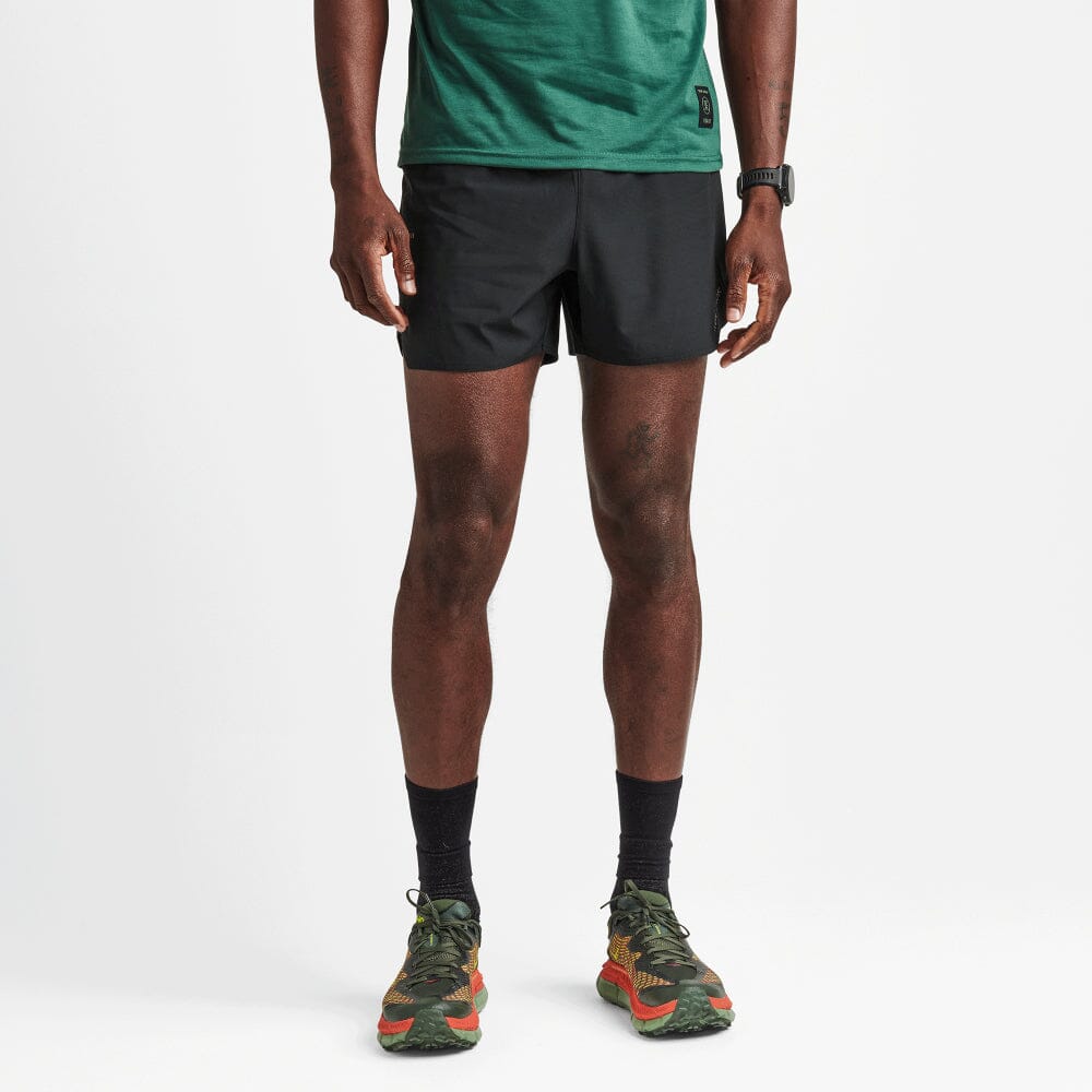 Roark Men's Baja 5" Short - BlackToe Running