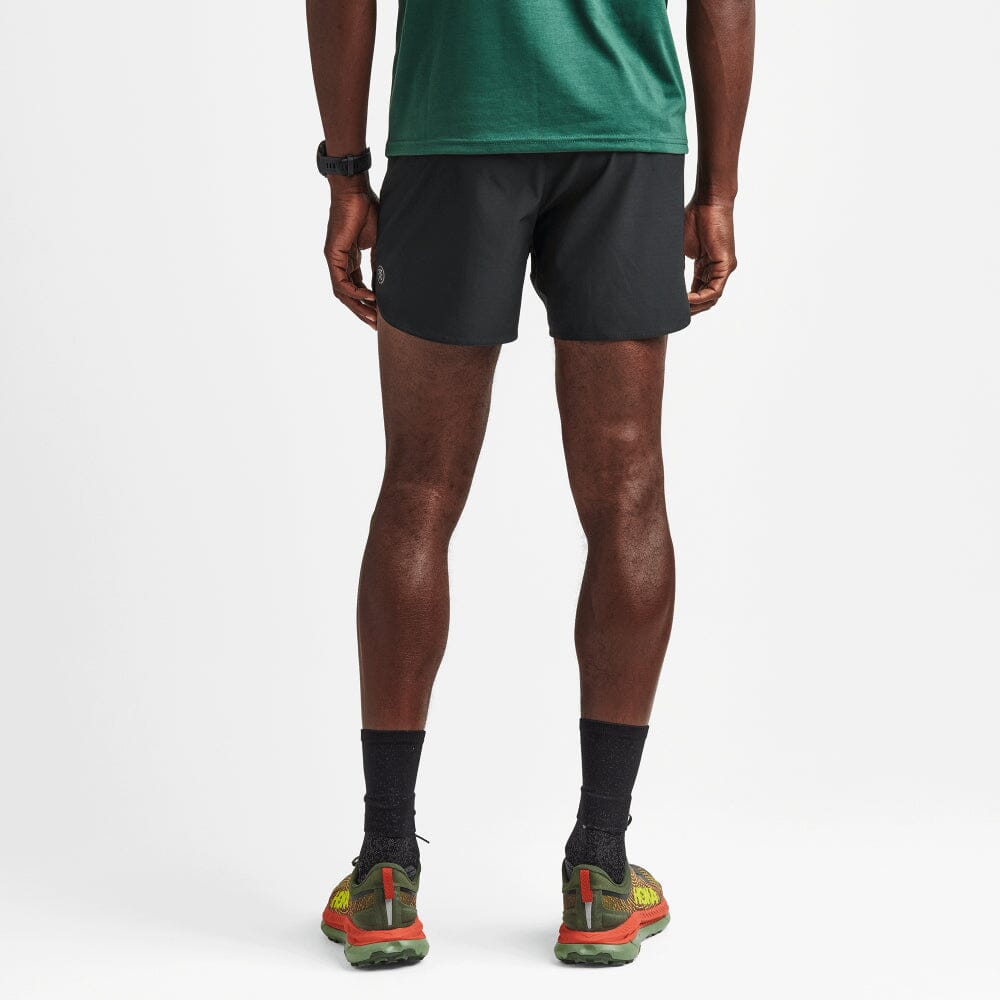 Roark Men's Baja 5" Short - BlackToe Running