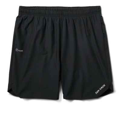 Roark Men's Baja 7" Short - BlackToe Running#colour_black