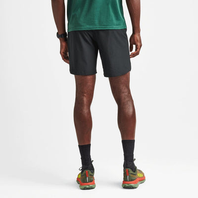 Roark Men's Baja 7" Short - BlackToe Running#colour_black