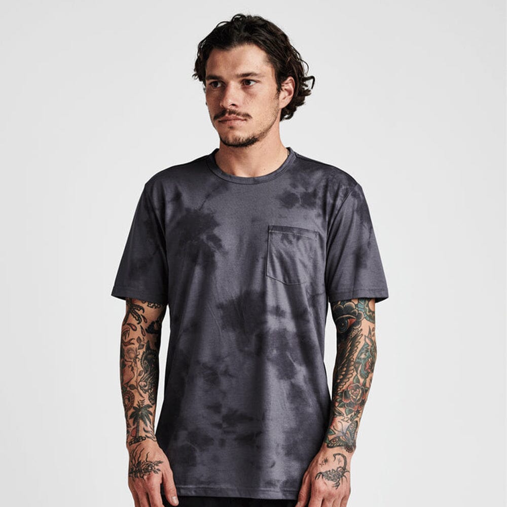 Roark Men’s Mathis Tie Dye Tee Men's Tops - BlackToe Running - 