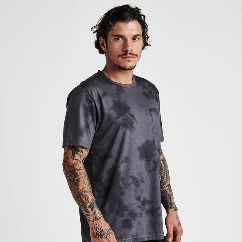 Roark Men’s Mathis Tie Dye Tee Men's Tops - BlackToe Running - 