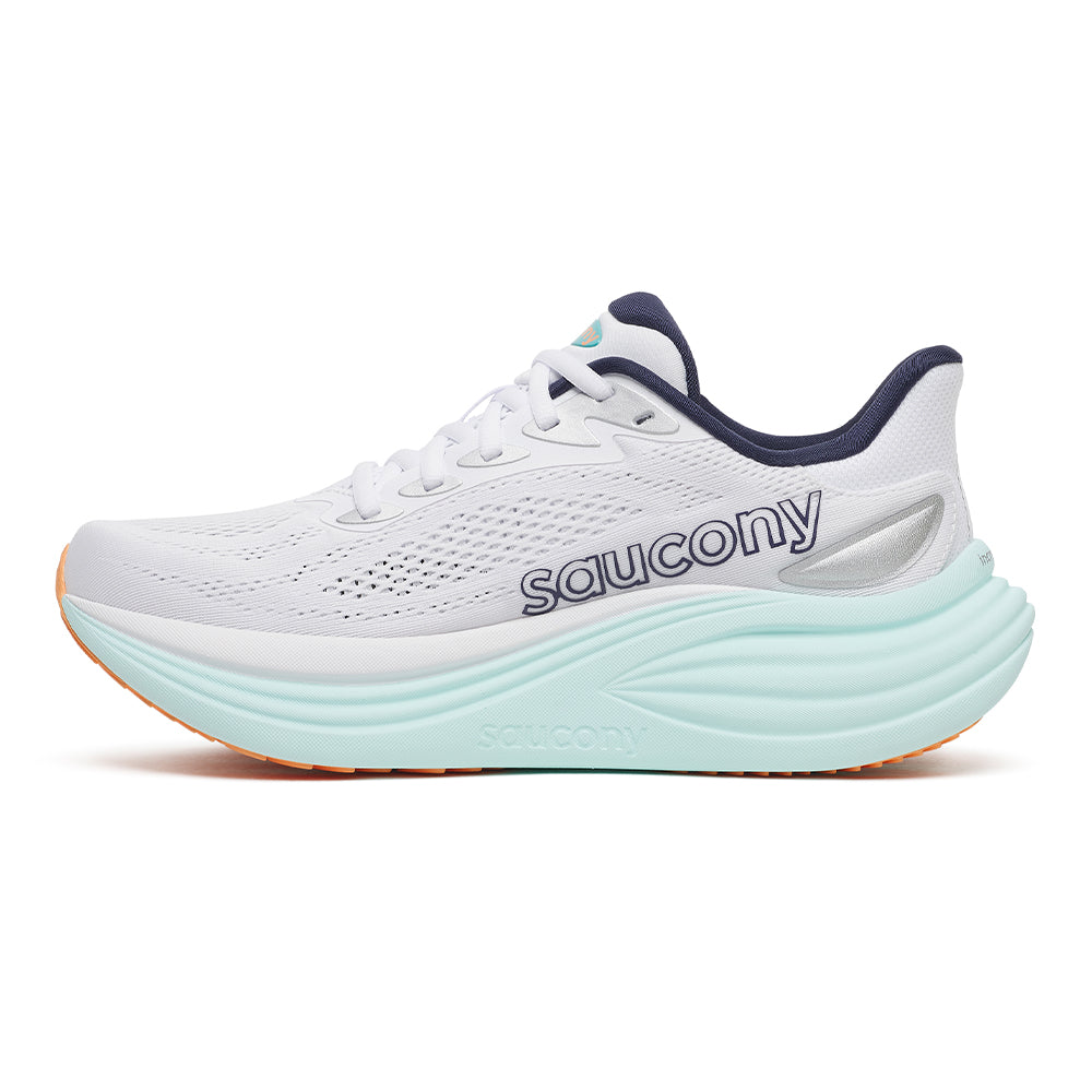 Saucony Women’s Triumph 24 - BlackToe Running#colour_white-spa