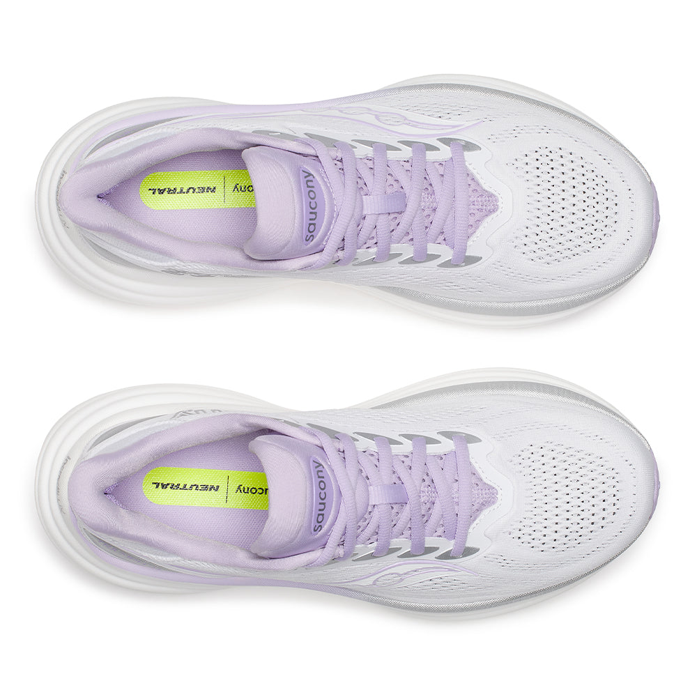 Saucony Women’s Triumph 24 - BlackToe Running#colour_white-pastel
