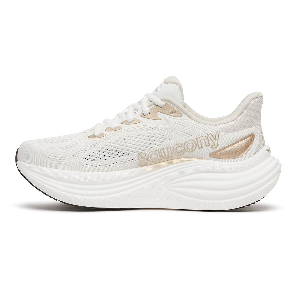 Saucony Women’s Triumph 24 - BlackToe Running#colour_ivory-eggshell