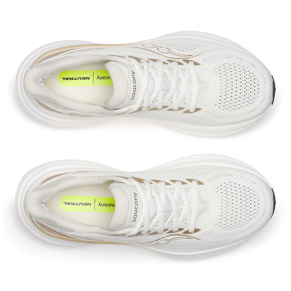 Saucony Women’s Triumph 24 - BlackToe Running#colour_ivory-eggshell