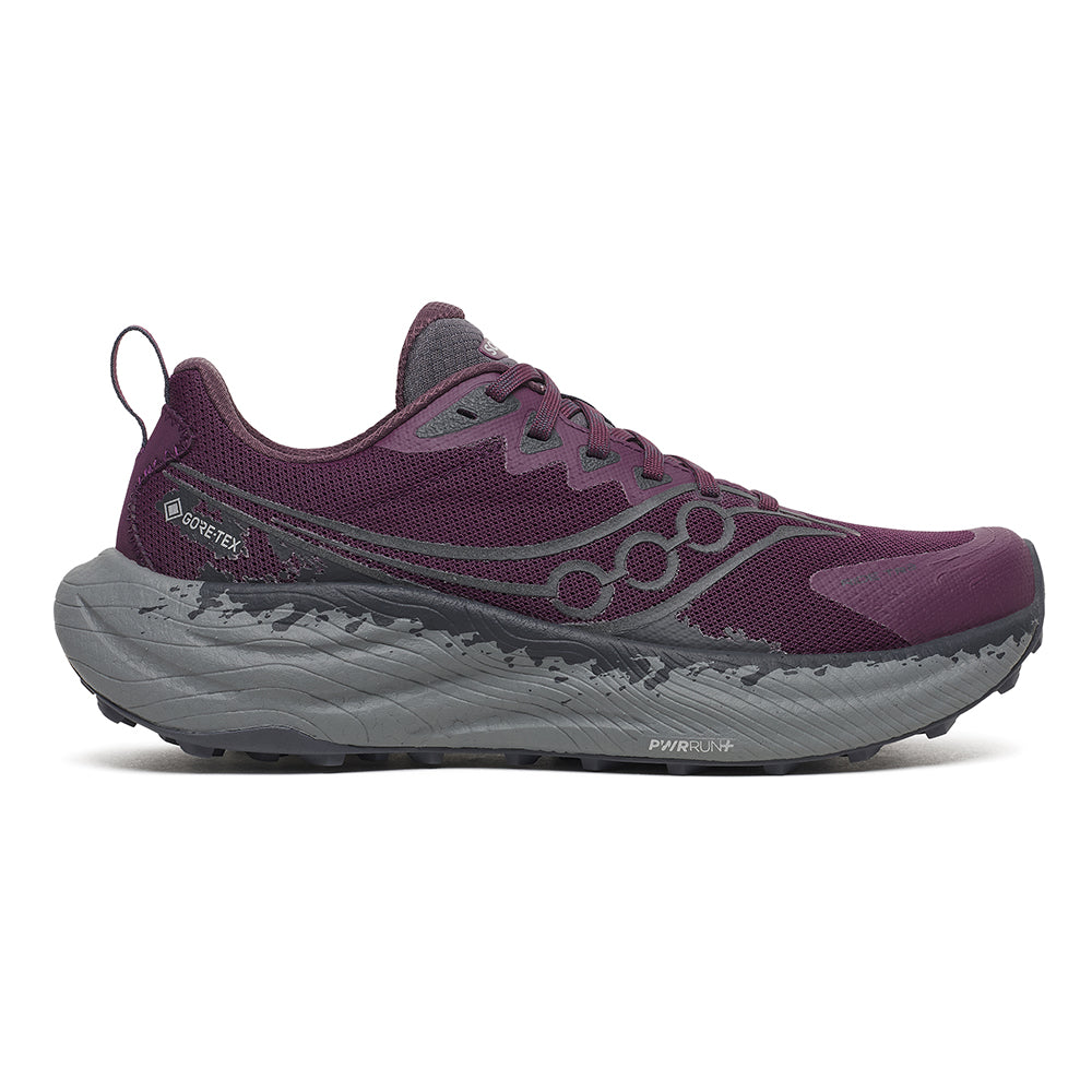 Saucony Women's Ride TR3 GTX - BlackToe Running#colour_eggplant-ebony