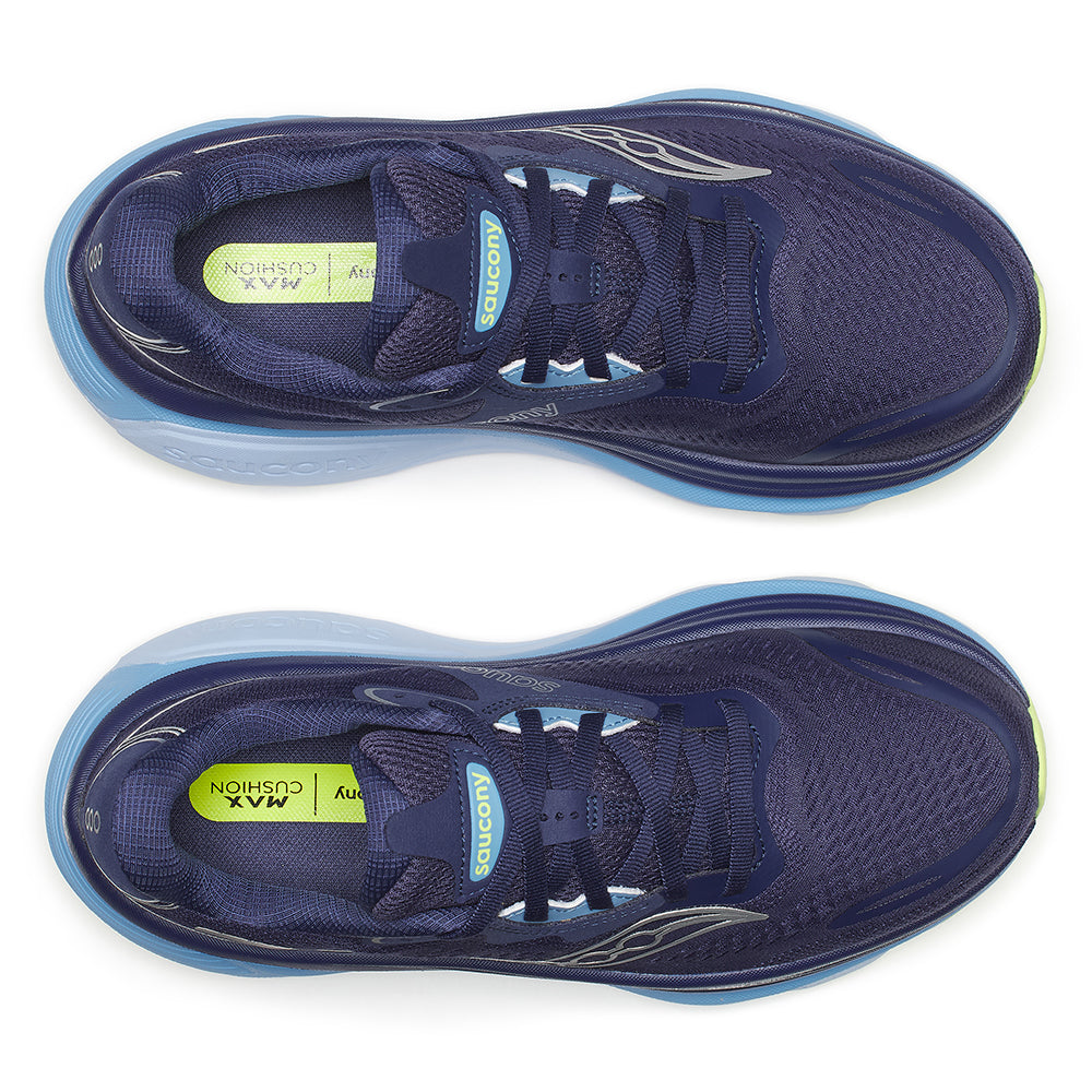 Saucony Women's Hurricane 26 - BlackToe Running#colour_naval-skyward