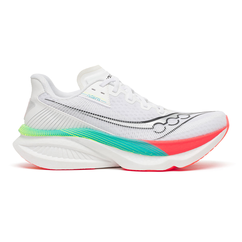 Saucony Men's Endorphin Azura - BlackToe Running#colour_white-multi