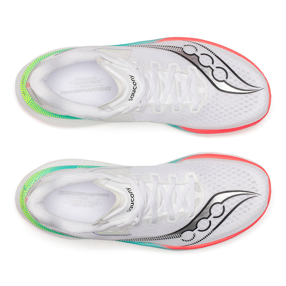 Saucony Men's Endorphin Azura - BlackToe Running#colour_white-multi