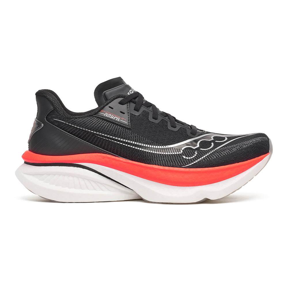 Saucony Men's Endorphin Azura - BlackToe Running#colour_black-vizired