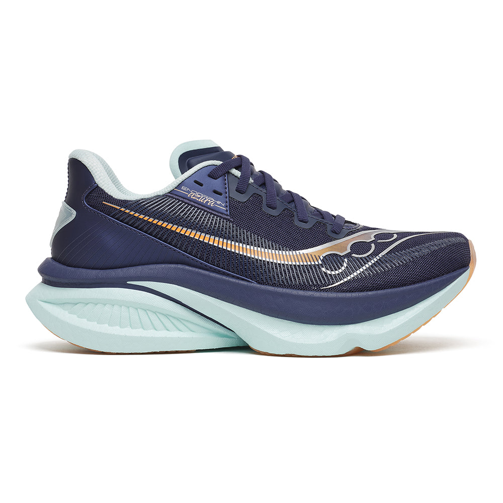 Saucony Women's Endorphin Azura - BlackToe Running#colour_naval-spa