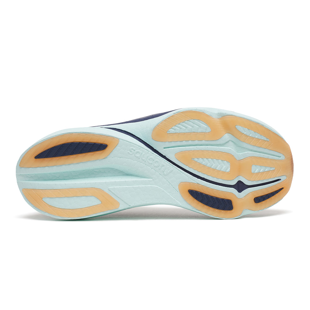 Saucony Women's Endorphin Azura - BlackToe Running#colour_naval-spa