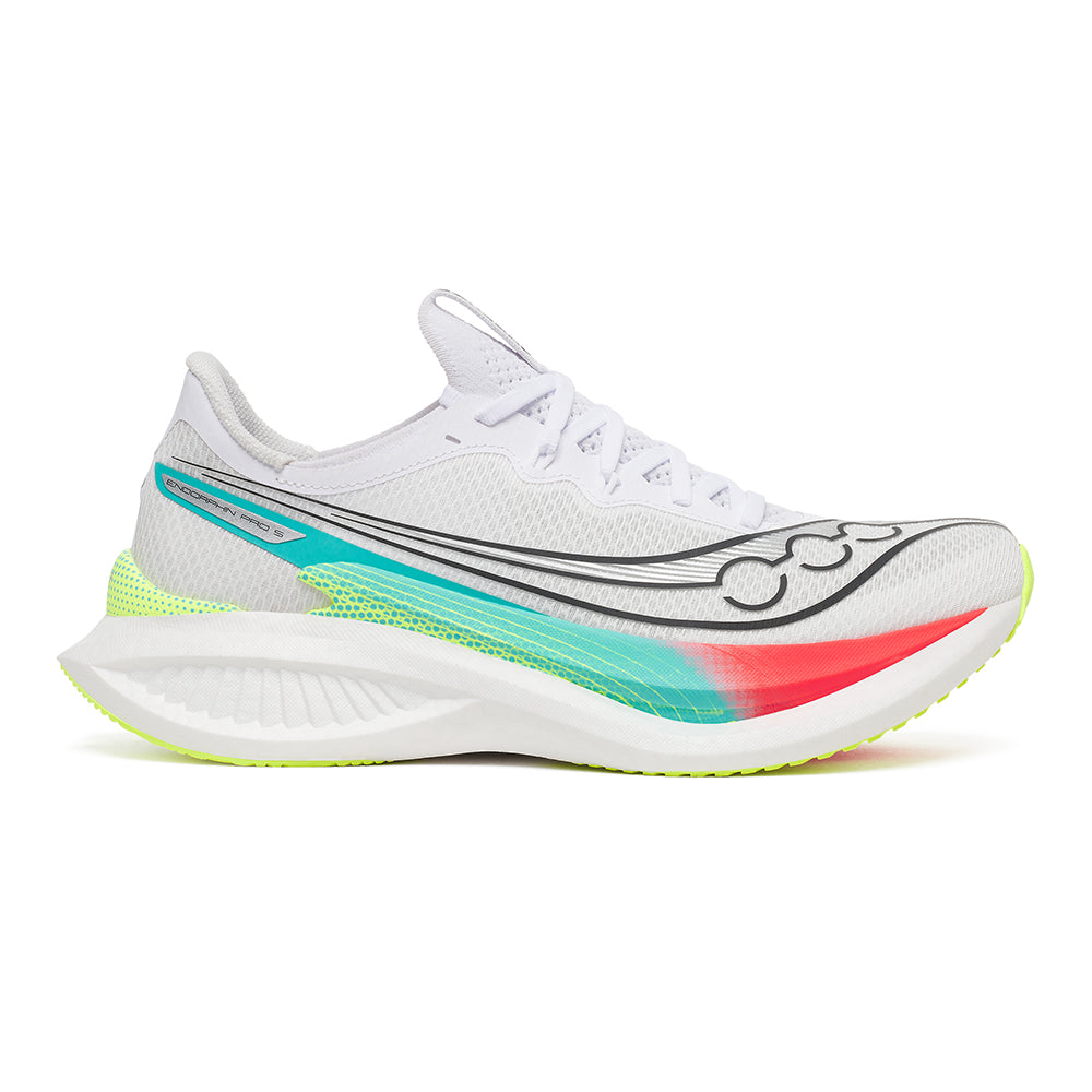 Saucony Men's Endorphin Pro 5 - BlackToe Running#colour_white-multi