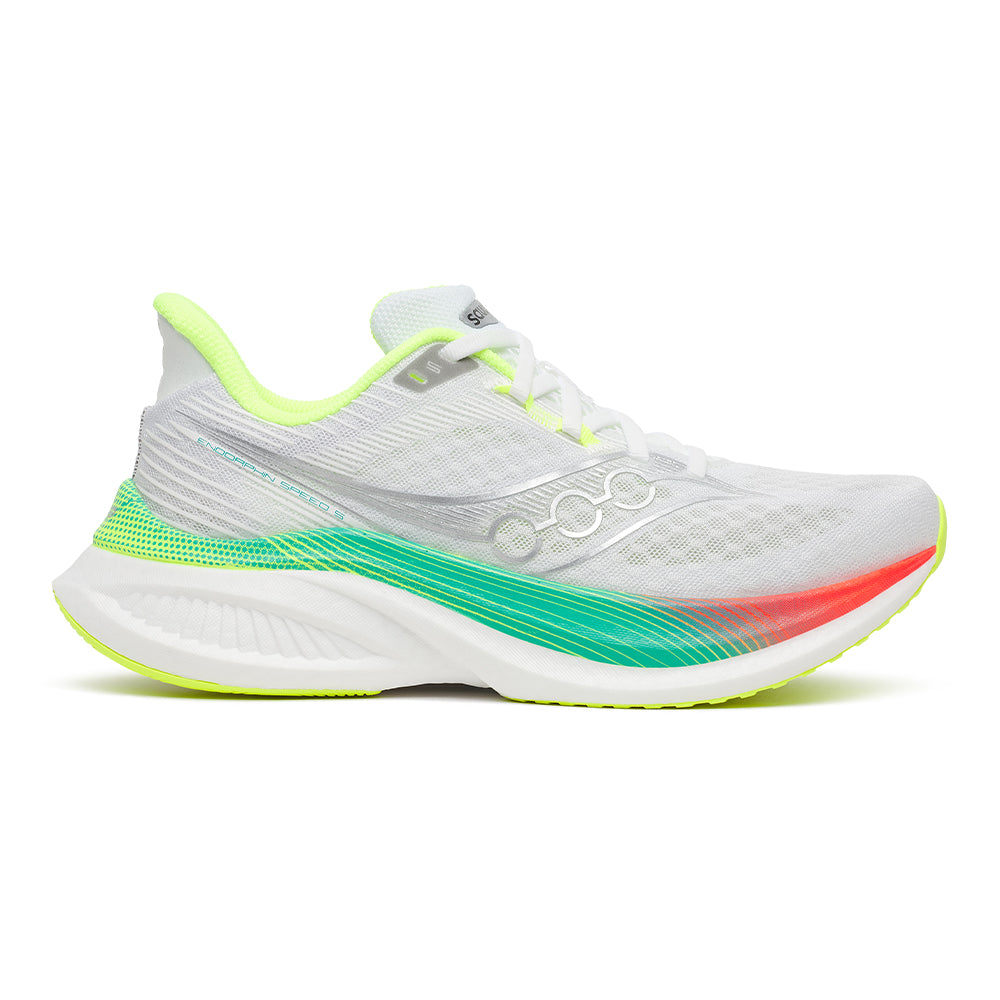Saucony Women's Endorphin Speed 5 - BlackToe Running#colour_white-multi
