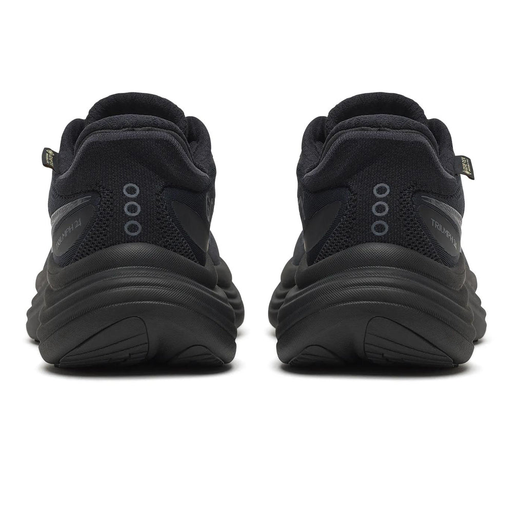 Saucony Women's Triumph 24 GTX - BlackToe Running#colour_triple-black