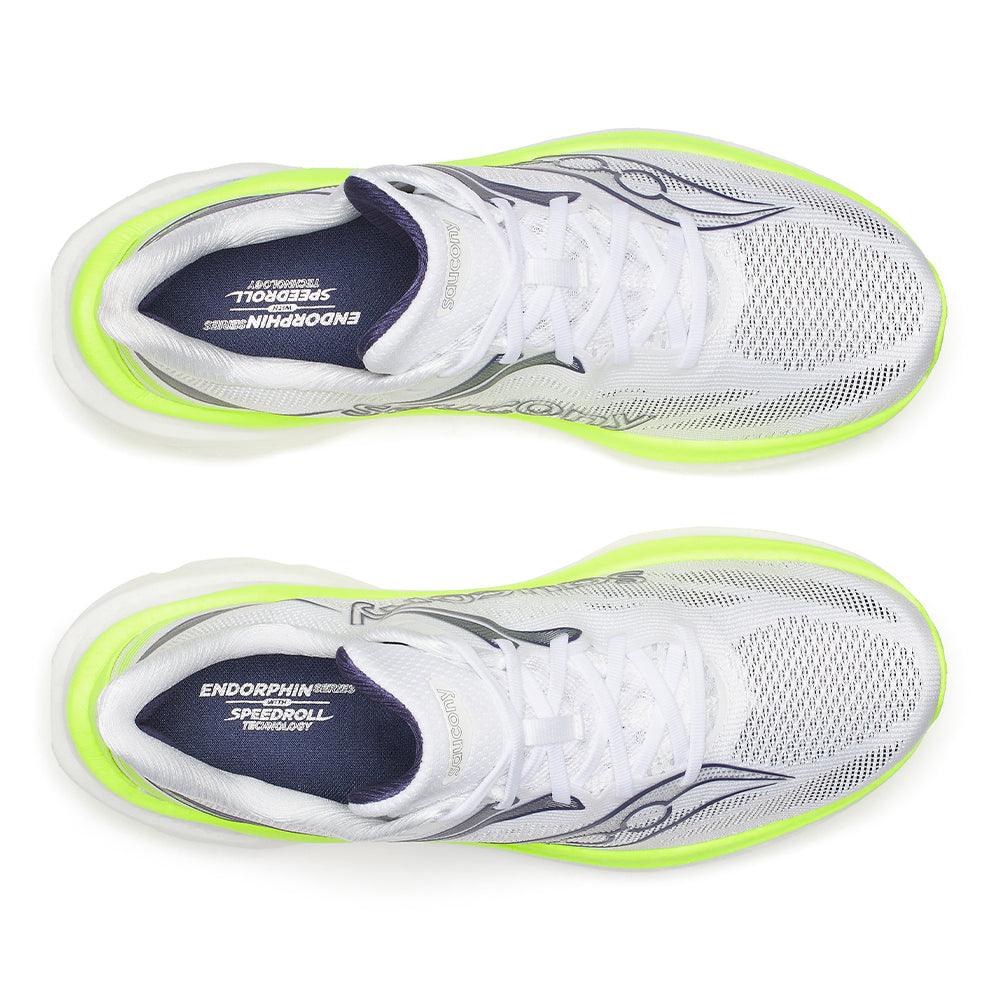 Saucony Men's Endorphin Speed 6 - BlackToe Running#colour_white-citron