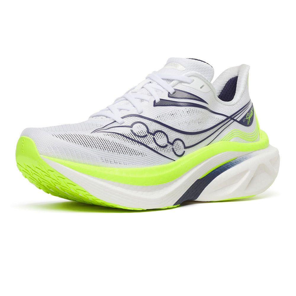 Saucony Men's Endorphin Speed 6 - BlackToe Running#colour_white-citron
