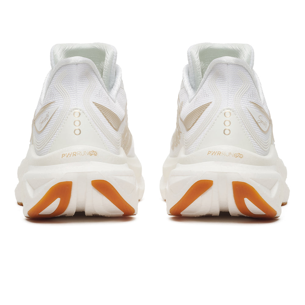 Saucony Women's Endorphin Speed 6 - BlackToe Running#colour_white-aureate