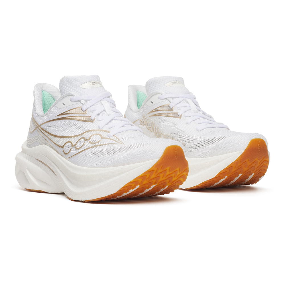 Saucony Women's Endorphin Speed 6 - BlackToe Running#colour_white-aureate
