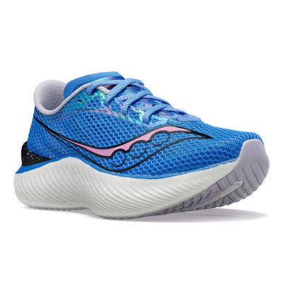 Saucony Women's Endorphin Pro 3 - BlackToe Running#colour_bluelight-grape