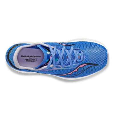 Saucony Women's Endorphin Pro 3 - BlackToe Running#colour_bluelight-grape
