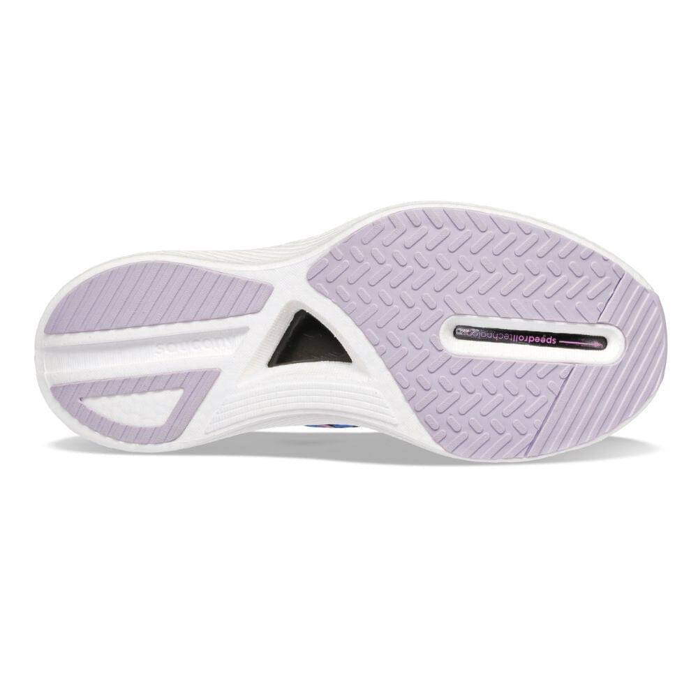 Saucony Women's Endorphin Pro 3 - BlackToe Running#colour_bluelight-grape
