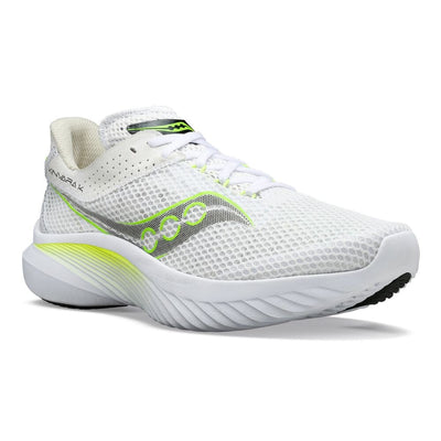 Saucony Women's Kinvara 14 - BlackToe Running#colour_white-slime