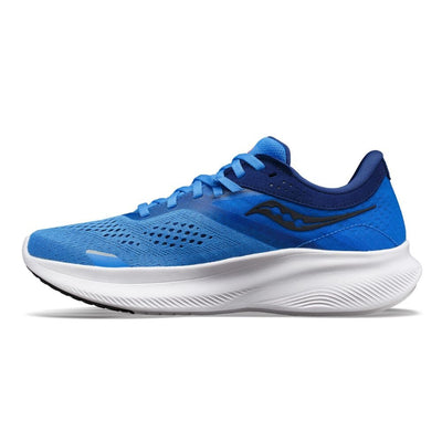 Saucony Women's Ride 16 Women's Shoes - BlackToe Running#colour_bluelight-black