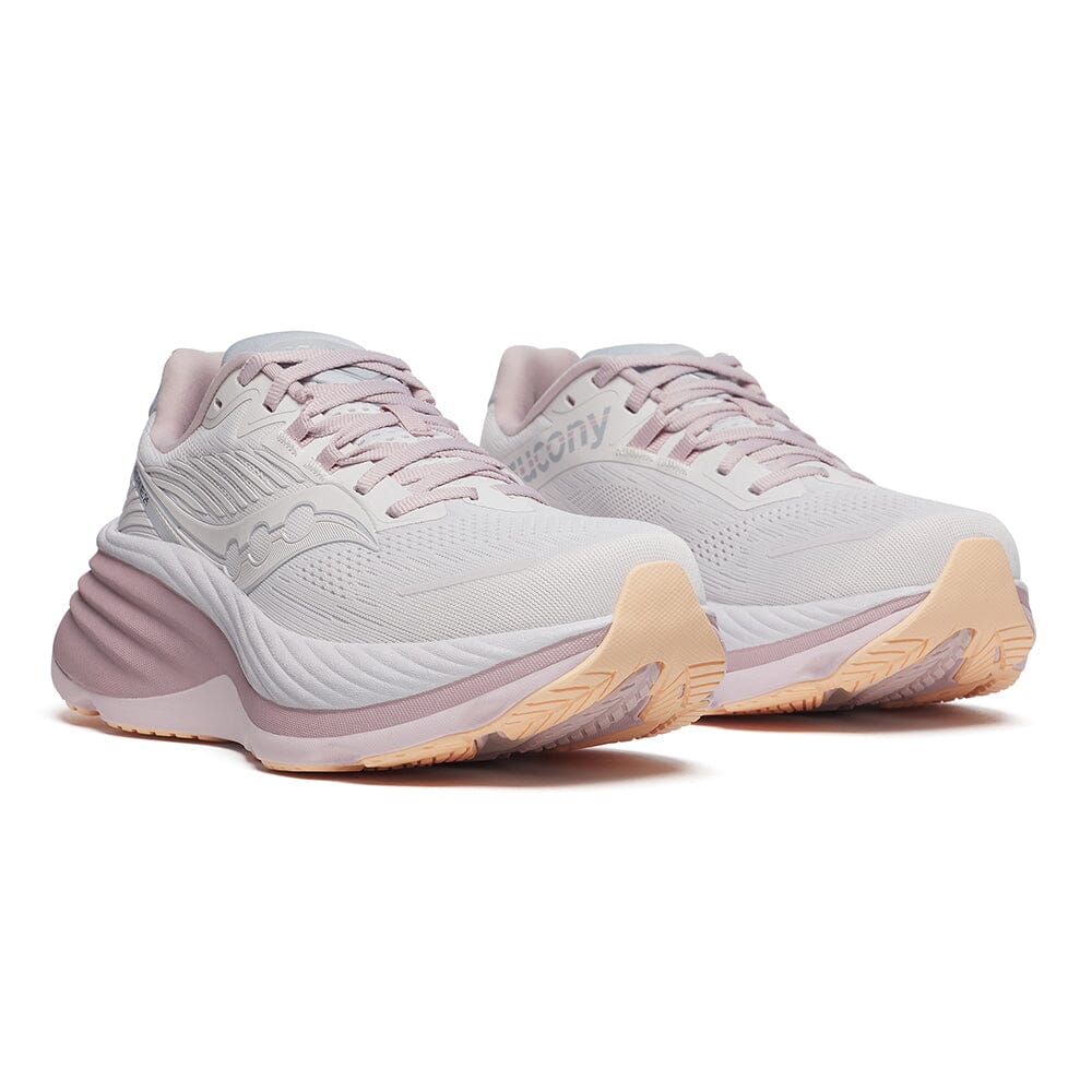 Saucony Women's Hurricane 24 - BlackToe Running#colour_cloud-bloom