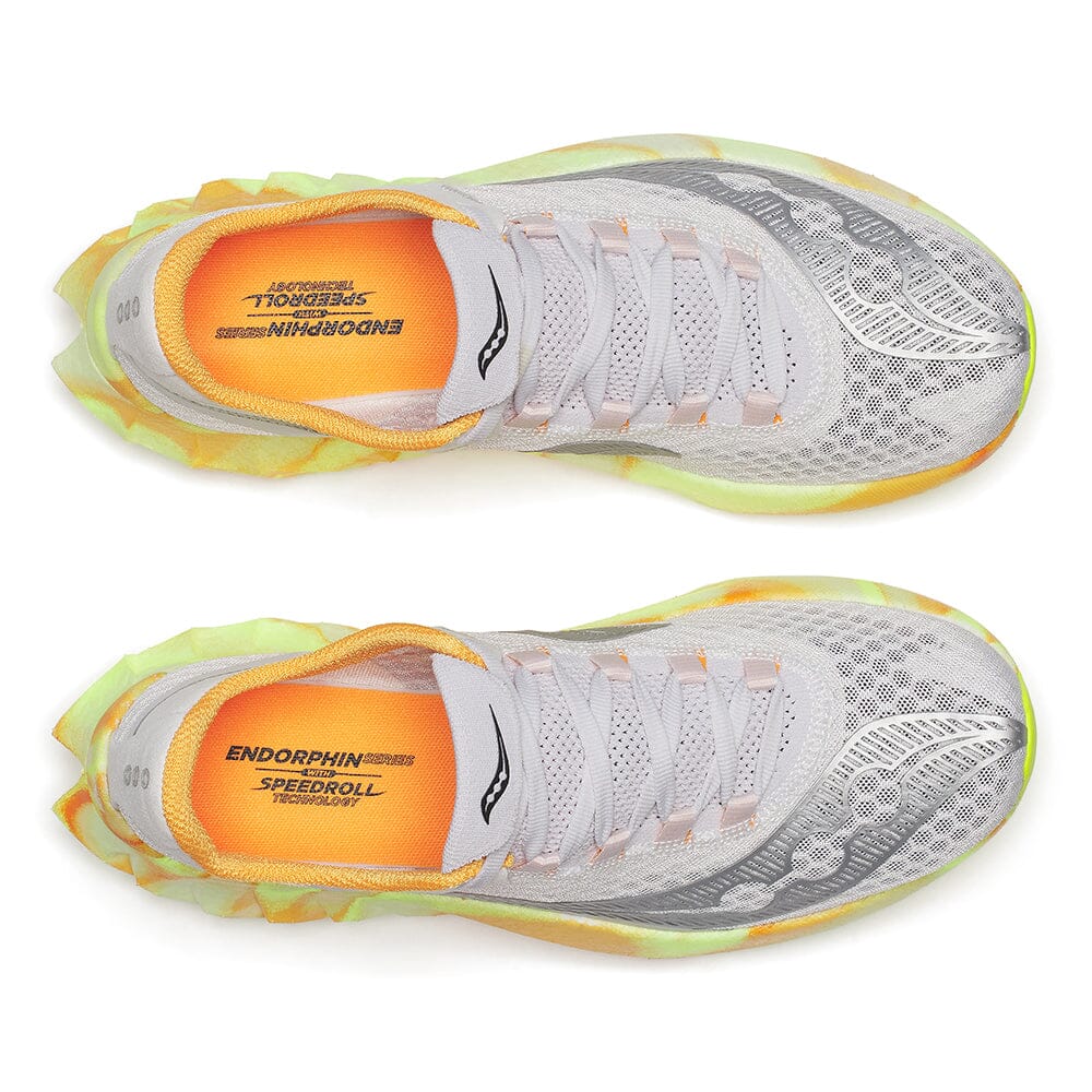Saucony Women's Endorphin Pro 4 - BlackToe Running#colour_fog-peel