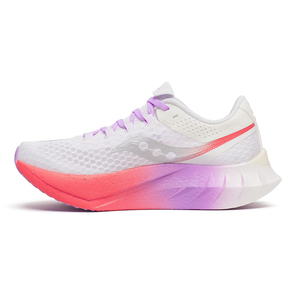 Saucony Women's Endorphin Pro 4 - BlackToe Running#colour_white-crocus
