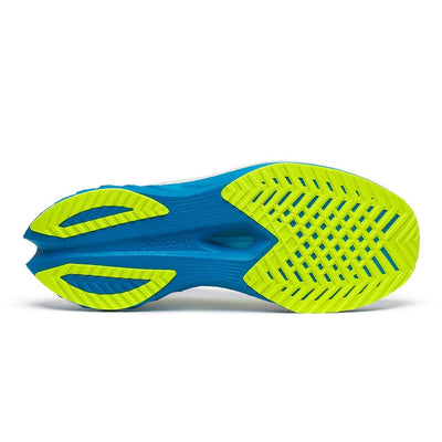 Saucony Women's Endorphin Speed 4 - BlackToe Running#colour_white-viziblue