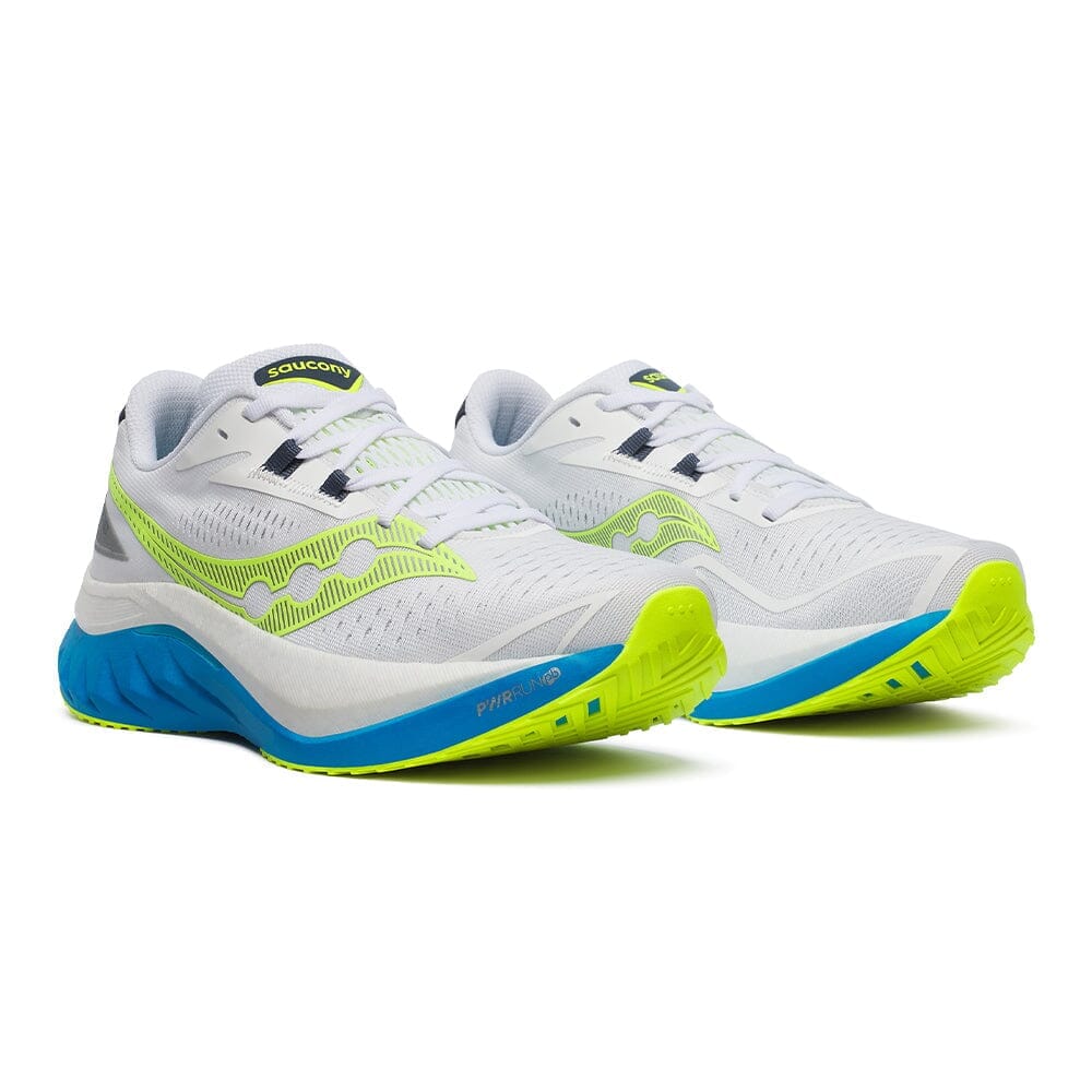Saucony Women's Endorphin Speed 4 - BlackToe Running#colour_white-viziblue