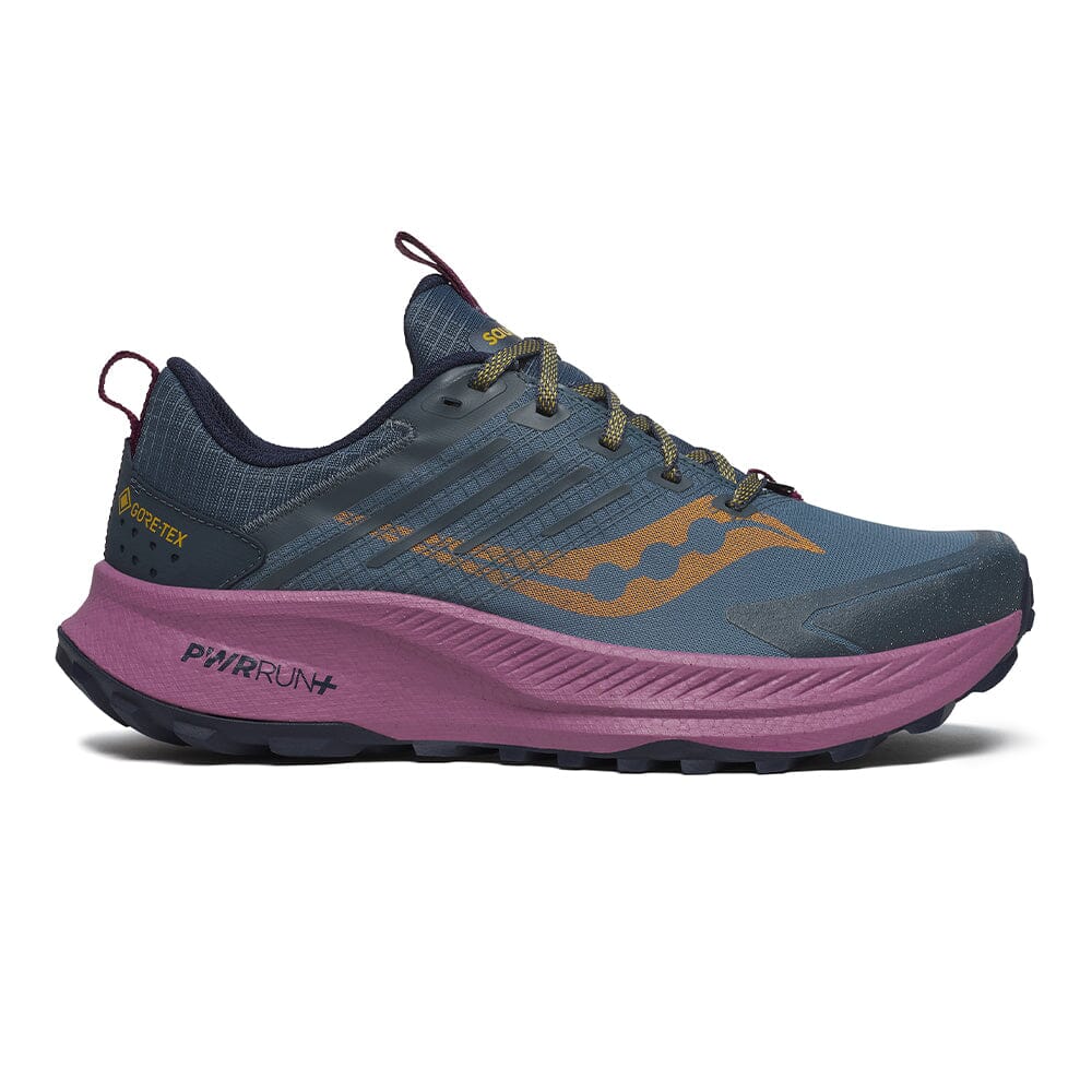Saucony Women's Ride TR2 GTX - BlackToe Running#colour_mirage-plum