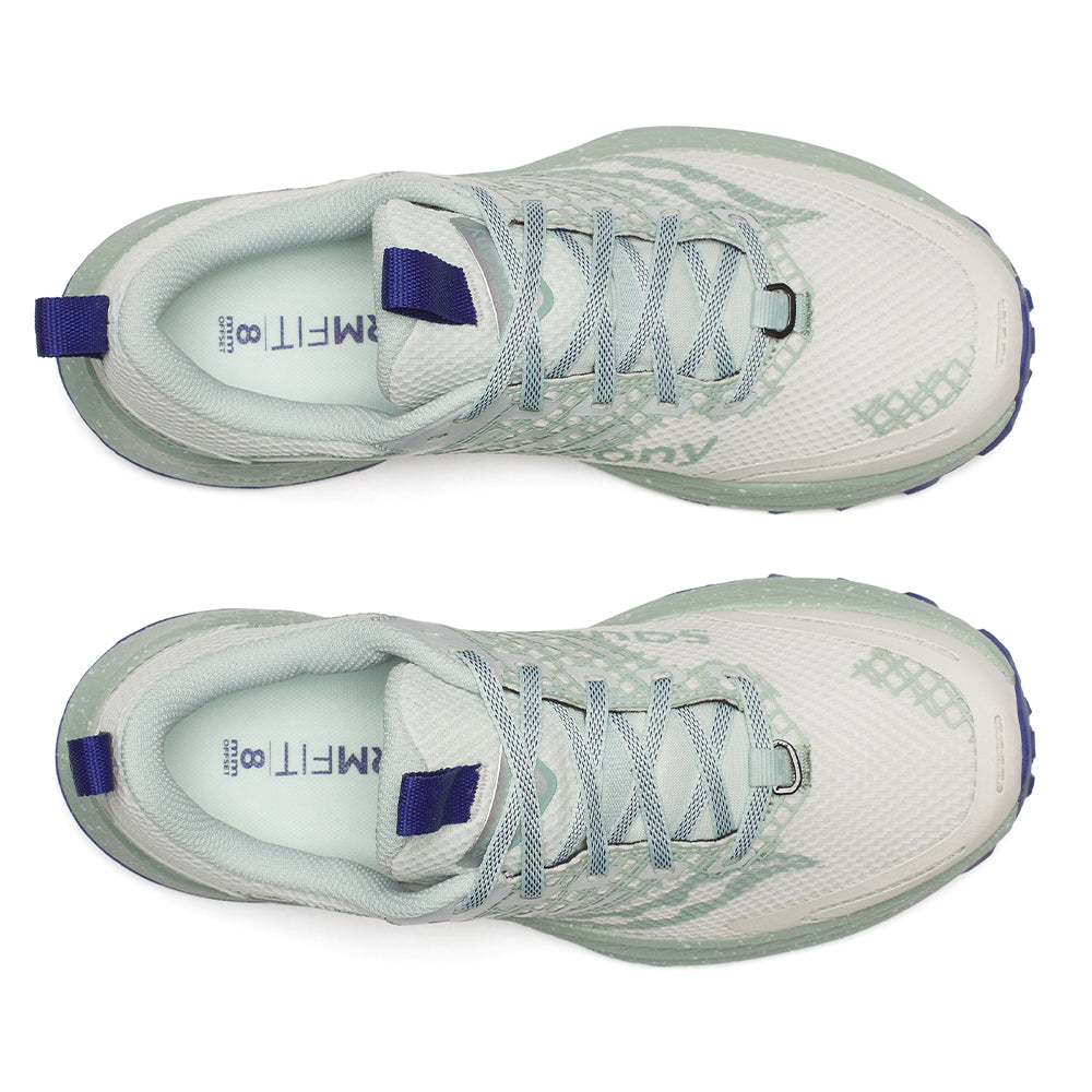 Saucony Women's Ride TR2 GTX - BlackToe Running#colour_quartz-mist