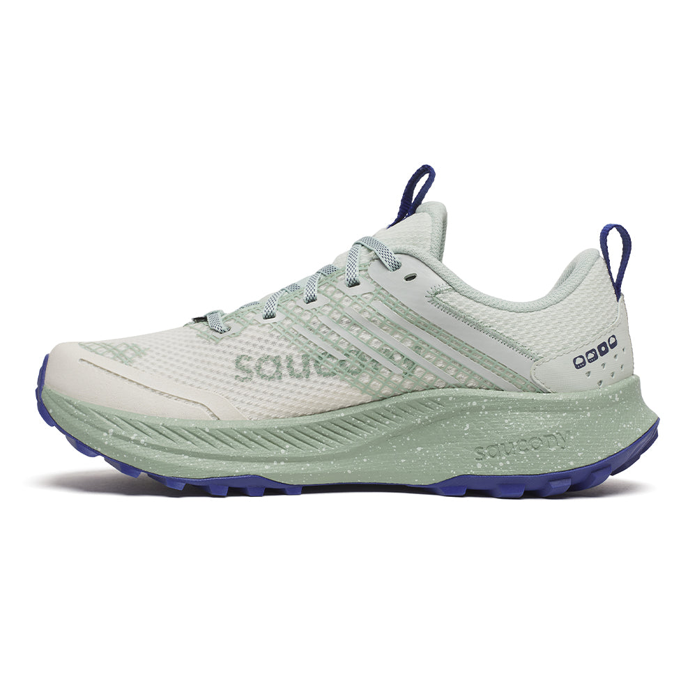 Saucony Women's Ride TR2 GTX - BlackToe Running#colour_quartz-mist